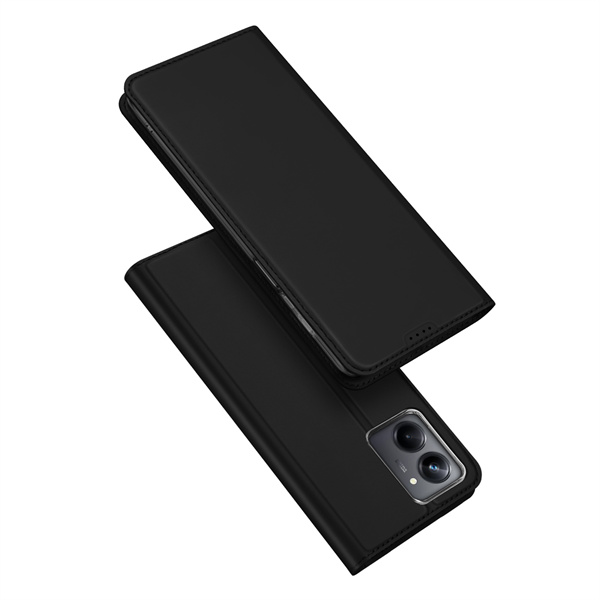 Telefoon hoesje geschikt voor Realme 10 Pro - Dux Ducis Skin Pro Book case - Zwart afbeelding
