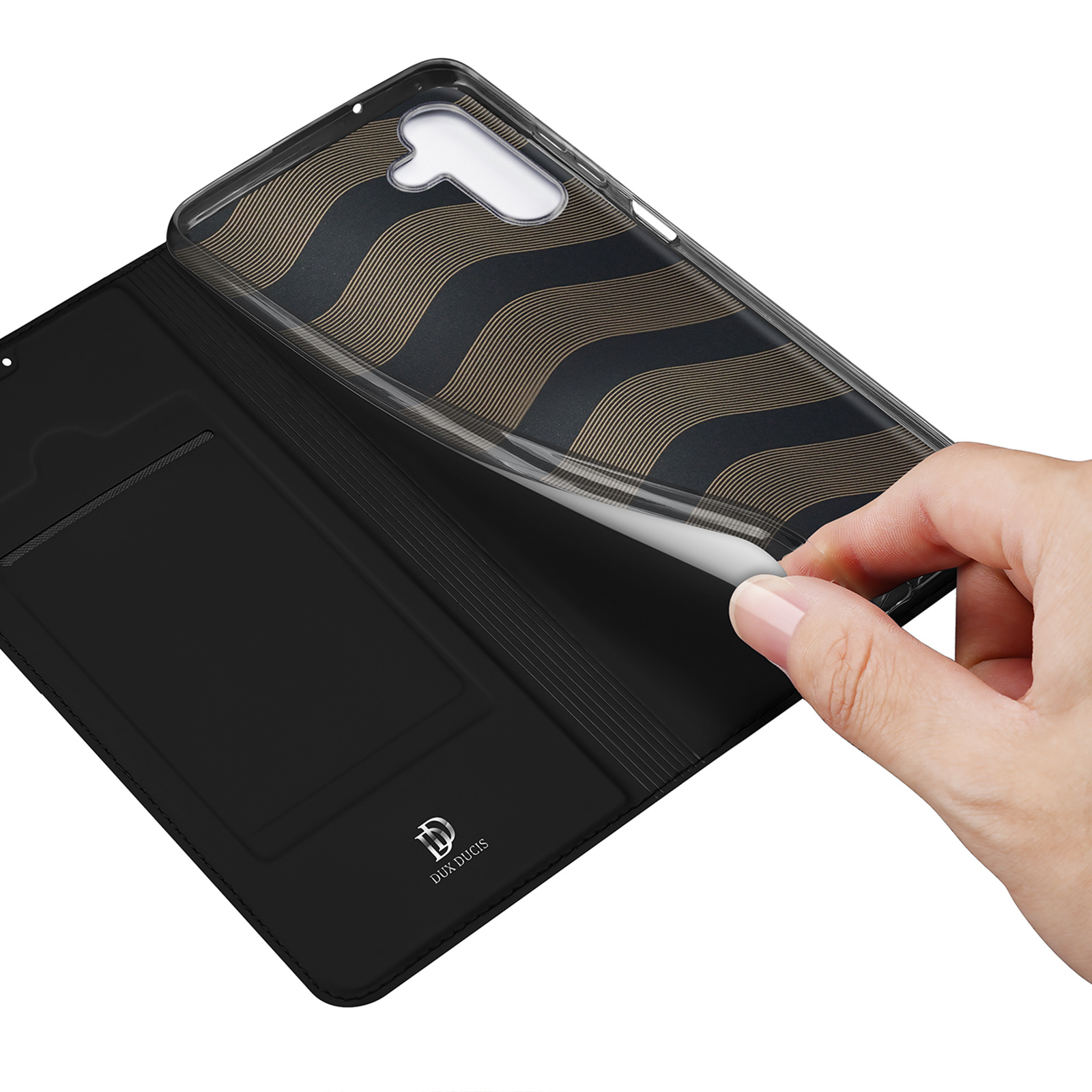 in verlegenheid gebracht Bungalow Gorgelen Dux Ducis Telefoon hoesje geschikt voor Realme 10 Pro - Dux Ducis Skin Pro  Book case - Blauw | Case2go.nl