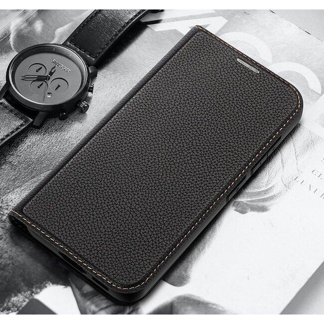 Dux Ducis - Hoes geschikt voor Samsung S23 Plus- Magnetische sluiting - Book Case - Zwart