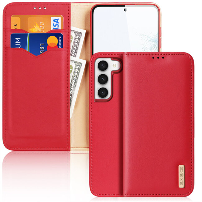 Dux Ducis - Telefoonhoesje geschikt voor Samsung S23 - Dux Ducis Hivo Series Case - Rood