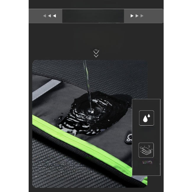 Case2go Sportband - Hardloopband - Hardloop Riem - Running belt - met Smartphone houder - Unisex/Onesize - Grijs