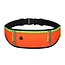 Case2go Sportband - Hardloopband - Hardloop Riem - Running belt - met Smartphone houder - Unisex/Onesize - Oranje