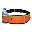 Case2go Sportband met fleshouder - Hardloopband - Hardloop Riem - Running belt - met Smartphone houder - Unisex/Onesize - Oranje