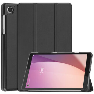 Case2go Case2go - Tablet Hoes geschikt voor Lenovo Tab M8 4th Gen (8 Inch) - Tri-Fold Book Case - Zwart