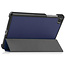 Case2go - Tablet Hoes geschikt voor Lenovo Tab M8 4th Gen (8 Inch) - Tri-Fold Book Case - Donker Blauw