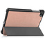 Case2go - Tablet Hoes geschikt voor Lenovo Tab M8 4th Gen (8 Inch) - Tri-Fold Book Case - Rose Goud