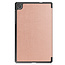 Case2go - Tablet Hoes geschikt voor Lenovo Tab M8 4th Gen (8 Inch) - Tri-Fold Book Case - Rose Goud