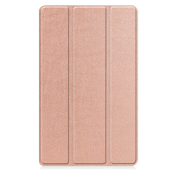 Case2go - Tablet Hoes geschikt voor Lenovo Tab M8 4th Gen (8 Inch) - Tri-Fold Book Case - Rose Goud