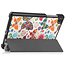 Case2go - Tablet Hoes geschikt voor Lenovo Tab M8 4th Gen (8 Inch) - Tri-Fold Book Case - Vlinder