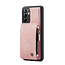 CaseMe - Telefoonhoesje geschikt voor Samsung Galaxy A54 5G - Back Cover - Met Pasjeshouder - Licht Roze