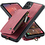 CaseMe - Telefoonhoesje geschikt voor Samsung Galaxy A34 5G - Back Cover - Met Pasjeshouder - Roze