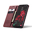 CaseMe - Telefoonhoesje geschikt voor Samsung Galaxy A34 5G - Wallet Book Case - Rood