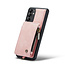 CaseMe - Telefoonhoesje geschikt voor Samsung Galaxy A14 5G - Back Cover - Met Pasjeshouder - Licht Roze