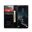 CaseMe - Telefoonhoesje geschikt voor Samsung Galaxy A34 5G - Flip Wallet Case - Magneetsluiting - Zwart