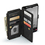 CaseMe - Hoesje geschikt voor Samsung Galaxy A14 5G - Wallet Book Case - met Rits en Magneetsluiting - met RFID bescherming - Zwart