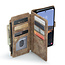 CaseMe - Hoesje geschikt voor Samsung Galaxy A54 5G - Wallet Book Case - met Rits en Magneetsluiting - met RFID bescherming - Bruin