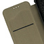 Case2go - Telefoonhoesje geschikt voor Samsung Galaxy S23 Ultra - Razor Carbon Book case - Marine Blauw