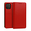 Case2go - Hoesje geschikt voor Samsung Galaxy S23 Ultra - Book Case - Rood