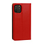 Case2go - Hoesje geschikt voor Samsung Galaxy S23 Ultra - Book Case - Rood