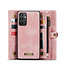 CaseMe - Telefoonhoesje geschikt voor Samsung Galaxy A34 5G - 2 in 1 Book Case en Back Cover - Roze