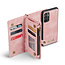 CaseMe - Telefoonhoesje geschikt voor Samsung Galaxy A34 5G - 2 in 1 Book Case en Back Cover - Roze