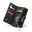 CaseMe - Telefoonhoesje geschikt voor Samsung Galaxy A54 5G - 2 in 1 Book Case en Back Cover - Zwart