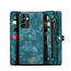 CaseMe - Telefoonhoesje geschikt voor Samsung Galaxy A54 5G - 2 in 1 Book Case en Back Cover - Blauw