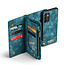 CaseMe - Telefoonhoesje geschikt voor Samsung Galaxy A54 5G - 2 in 1 Book Case en Back Cover - Blauw
