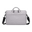 Devia Devia - Justyle - Laptoptas geschikt voor MacBook - 13.3 Inch - Licht Grijs