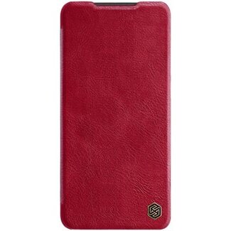 Nillkin Telefoon hoesje geschikt voor Samsung Galaxy A14 5G Hoesje - Qin Leather Case - Flip Cover - Rood