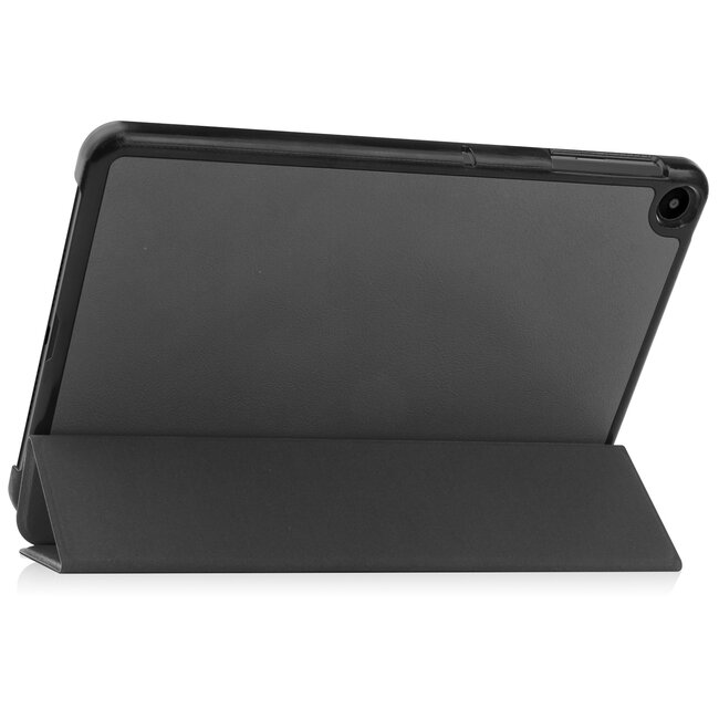 Tablet hoes geschikt voor Huawei MatePad SE 10.4 Inch - Tri-Fold Book Case - Zwart