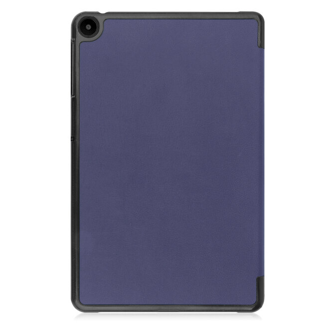 Tablet hoes geschikt voor Huawei MatePad SE 10.4 Inch - Tri-Fold Book Case - Donker Blauw