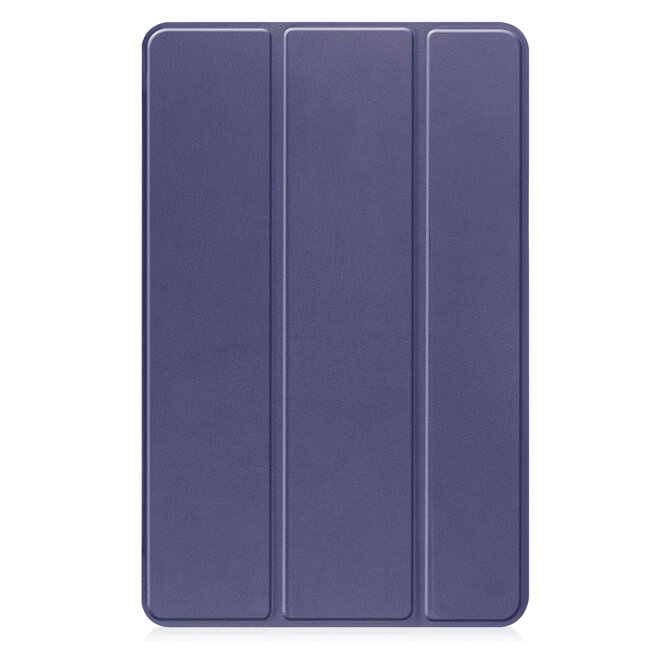 Tablet hoes geschikt voor Huawei MatePad SE 10.4 Inch - Tri-Fold Book Case - Donker Blauw