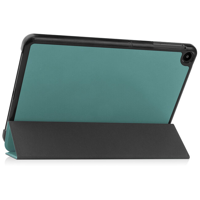 Tablet hoes geschikt voor Huawei MatePad SE 10.4 Inch - Tri-Fold Book Case - Groen
