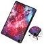 Tablet hoes geschikt voor Huawei MatePad SE 10.4 Inch - Tri-Fold Book Case - Galaxy