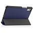 Case2go - Tablet Hoes geschikt voor Lenovo Tab M9 - Tri-Fold Book Case - Donker Blauw