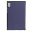 Case2go - Tablet Hoes geschikt voor Lenovo Tab M9 - Tri-Fold Book Case - Donker Blauw