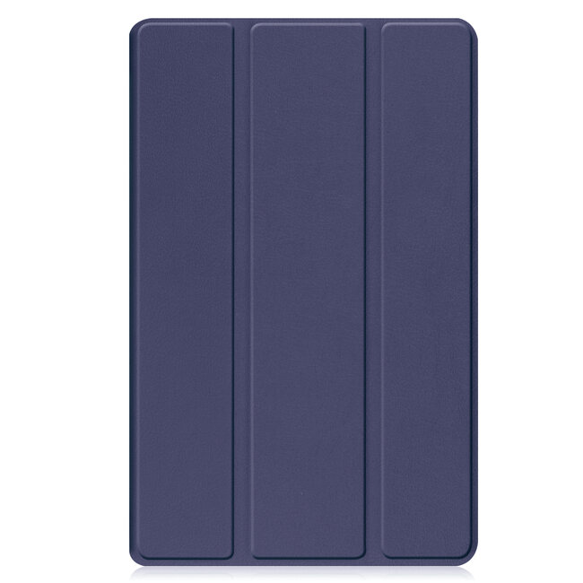 Case2go - Tablet Hoes geschikt voor Lenovo Tab M9 - Tri-Fold Book Case - Donker Blauw