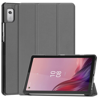 Case2go Case2go - Tablet Hoes geschikt voor Lenovo Tab M9 - Tri-Fold Book Case - Grijs