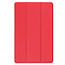 Case2go - Tablet Hoes geschikt voor Lenovo Tab M9 - Tri-Fold Book Case - Rood