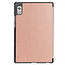 Case2go - Tablet Hoes geschikt voor Lenovo Tab M9 - Tri-Fold Book Case - Rose Goud