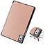 Case2go - Tablet Hoes geschikt voor Lenovo Tab M9 - Tri-Fold Book Case - Rose Goud