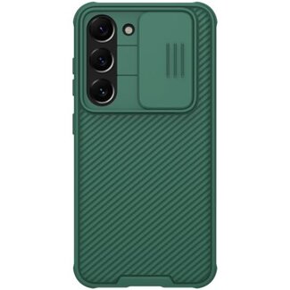 Nillkin Telefoonhoesje geschikt voor Samsung Galaxy S23 Plus - Nillkin CamShield Pro Case - Groen