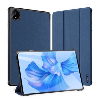 Dux Ducis Dux Ducis - Tablet hoes geschikt voor Huawei MatePad Pro 11 (2022) - Domo Book Case - Auto Wake/Sleep functie - Blauw