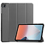 Case2go - Tablet hoes geschikt voor Oppo Pad Air 10.36 Inch (2022) - Tri-Fold Book Case - Met Auto Wake/Sleep functie - Grijs