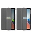 Case2go - Tablet hoes geschikt voor Oppo Pad Air 10.36 Inch (2022) - Tri-Fold Book Case - Met Auto Wake/Sleep functie - Rose Goud
