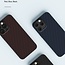 Hoesje geschikt voor Apple iPhone 14 Pro - Carbon Fiber Texture - Magnetische Back Cover - Rood