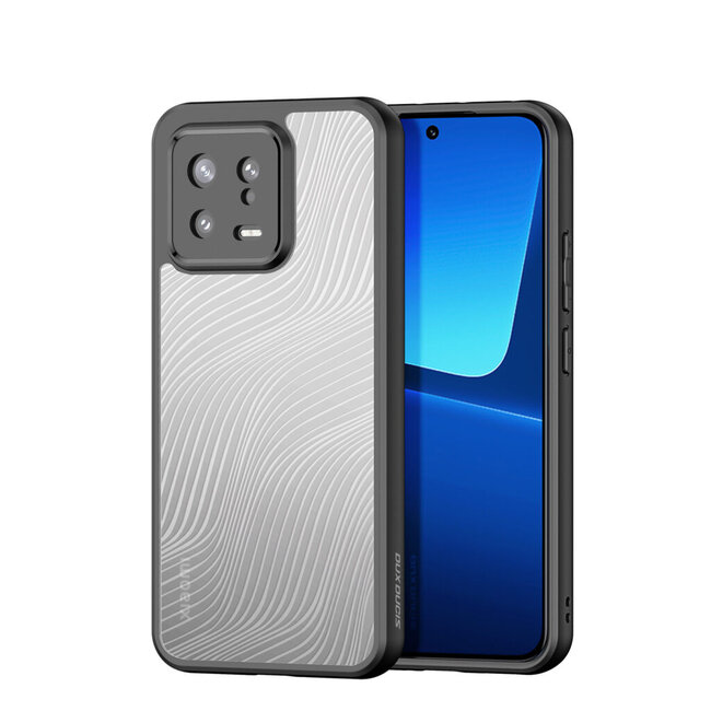 Dux Ducis - Telefoon Hoesje geschikt voor de Xiaomi 13 - Back Cover - Aimo Series - Zwart