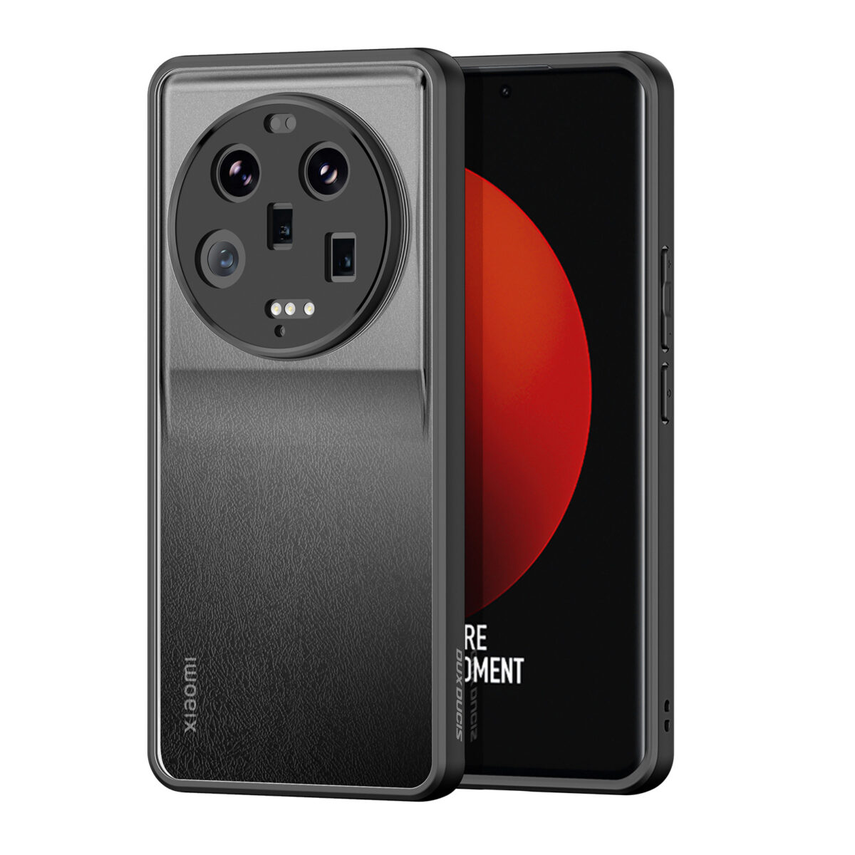 Dux Ducis - Telefoon Hoesje geschikt voor de Xiaomi 13 Ultra - Aimo Series - Zwart afbeelding