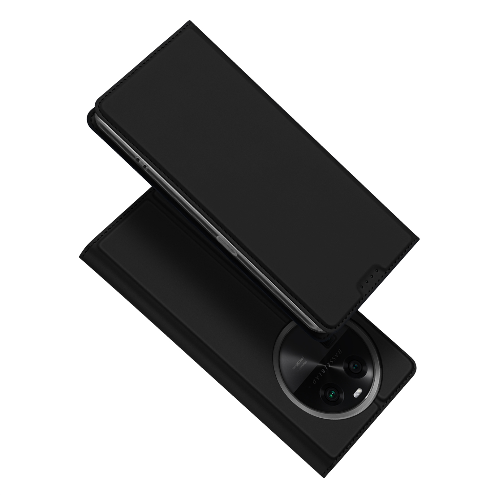 Dux Ducis - Telefoon Hoesje geschikt voor de OPPO Find X6 - Skin Pro Book Case - Zwart afbeelding